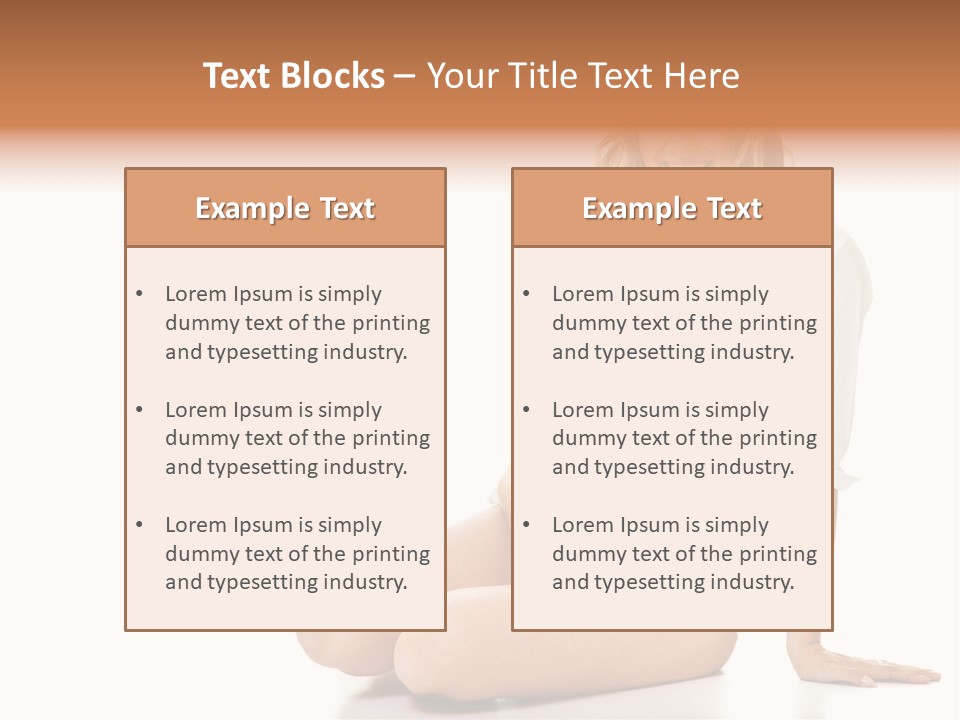 Pregnancy Baby Portrait PowerPoint Template