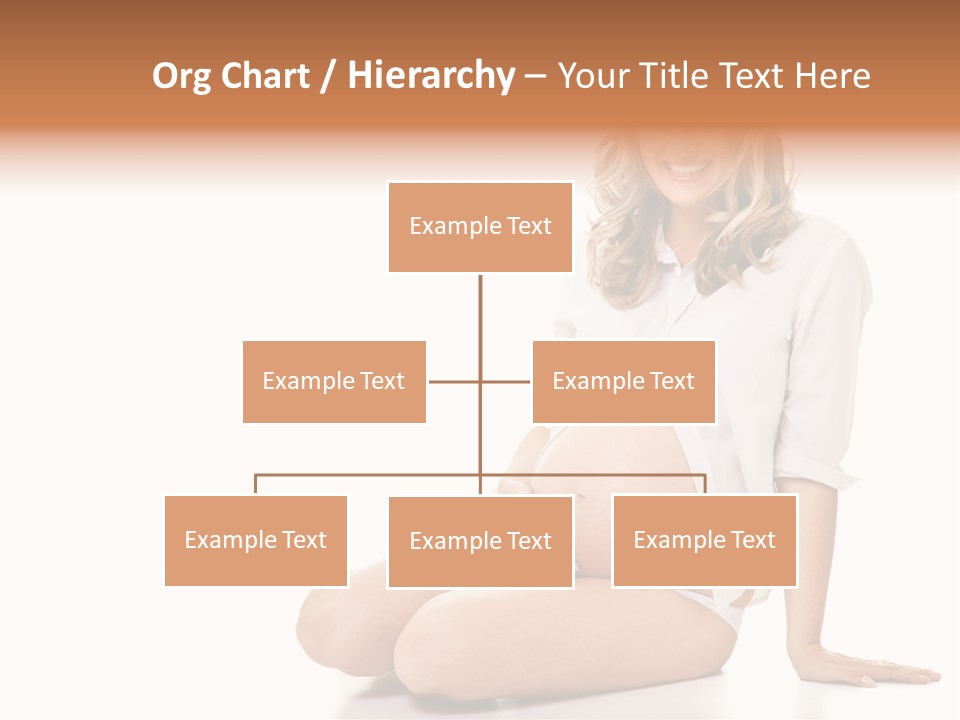 Pregnancy Baby Portrait PowerPoint Template