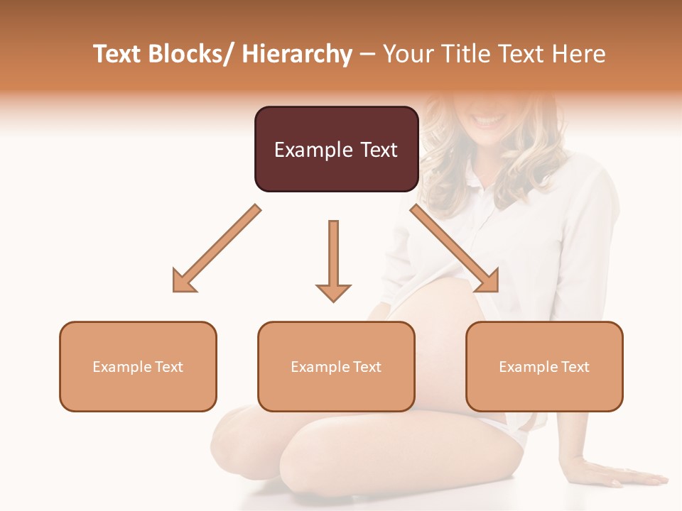 Pregnancy Baby Portrait PowerPoint Template