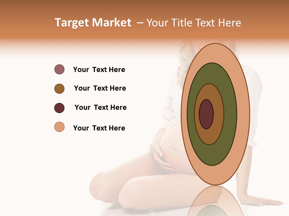 Pregnancy Baby Portrait PowerPoint Template