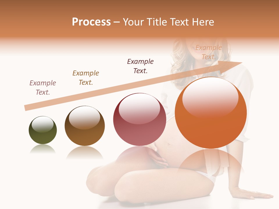 Pregnancy Baby Portrait PowerPoint Template