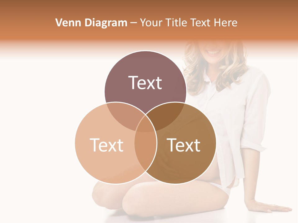 Pregnancy Baby Portrait PowerPoint Template