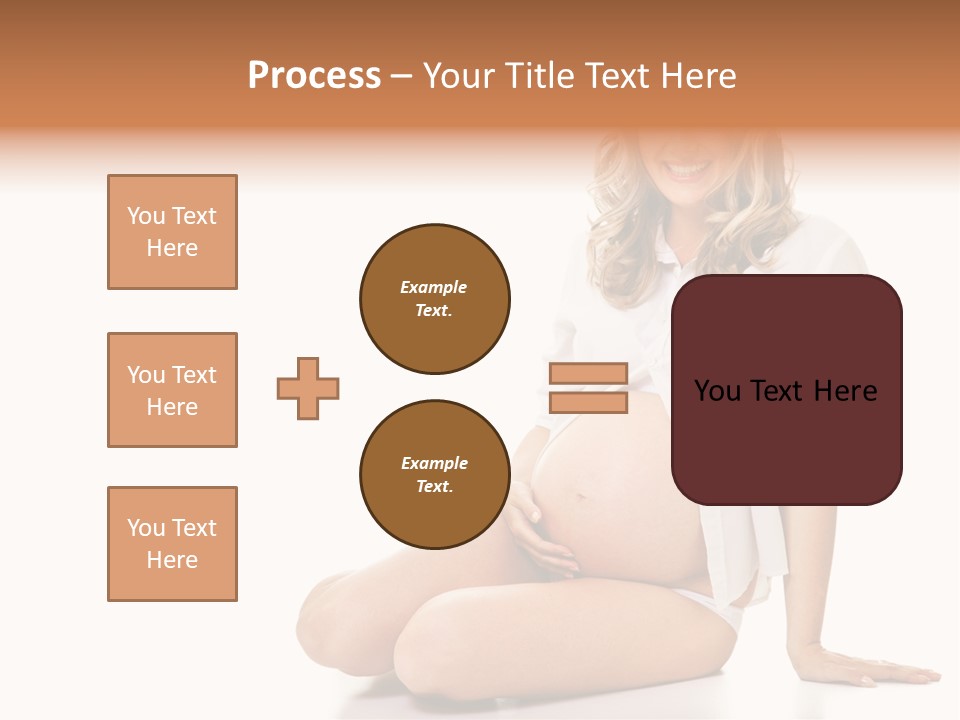 Pregnancy Baby Portrait PowerPoint Template