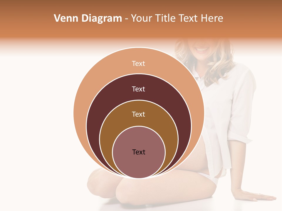 Pregnancy Baby Portrait PowerPoint Template