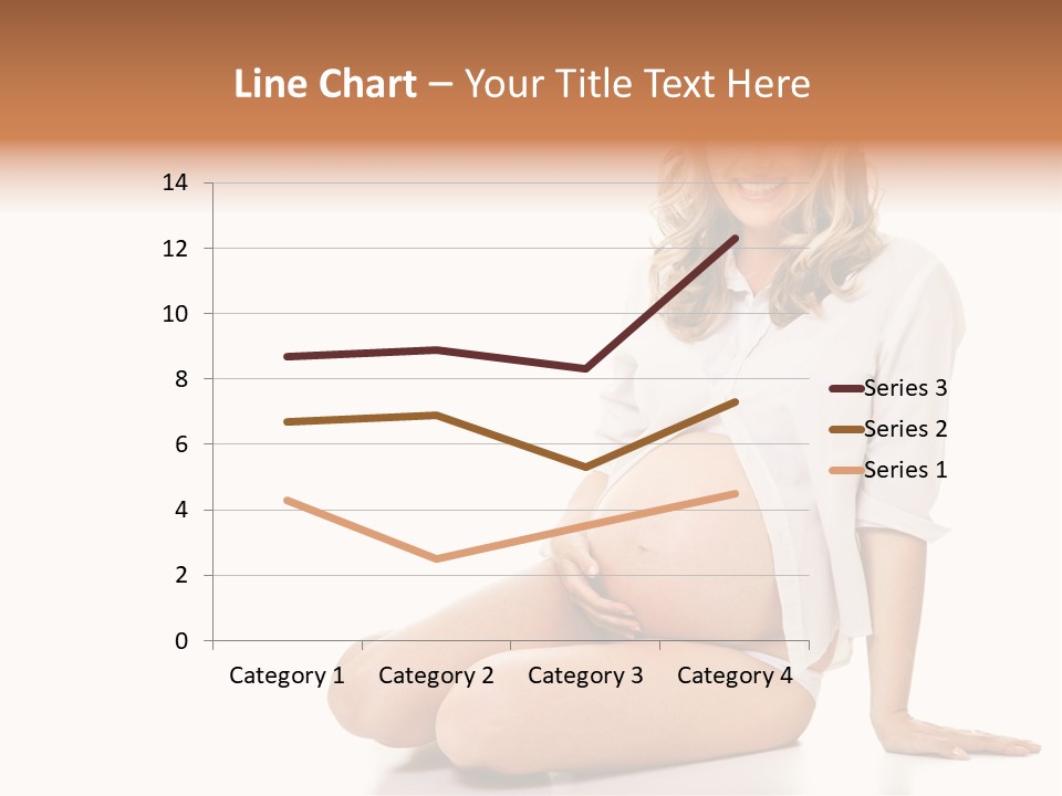 Pregnancy Baby Portrait PowerPoint Template