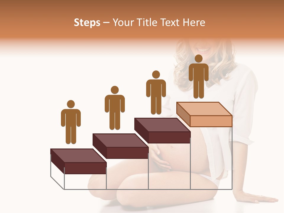 Pregnancy Baby Portrait PowerPoint Template