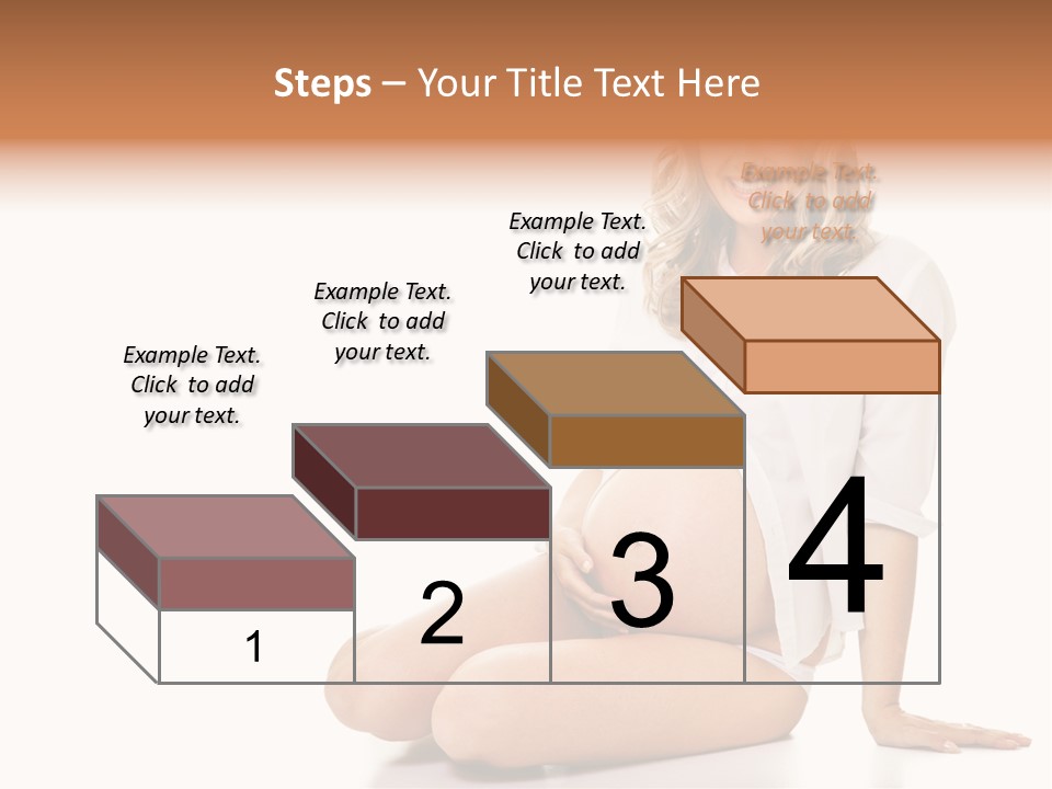 Pregnancy Baby Portrait PowerPoint Template