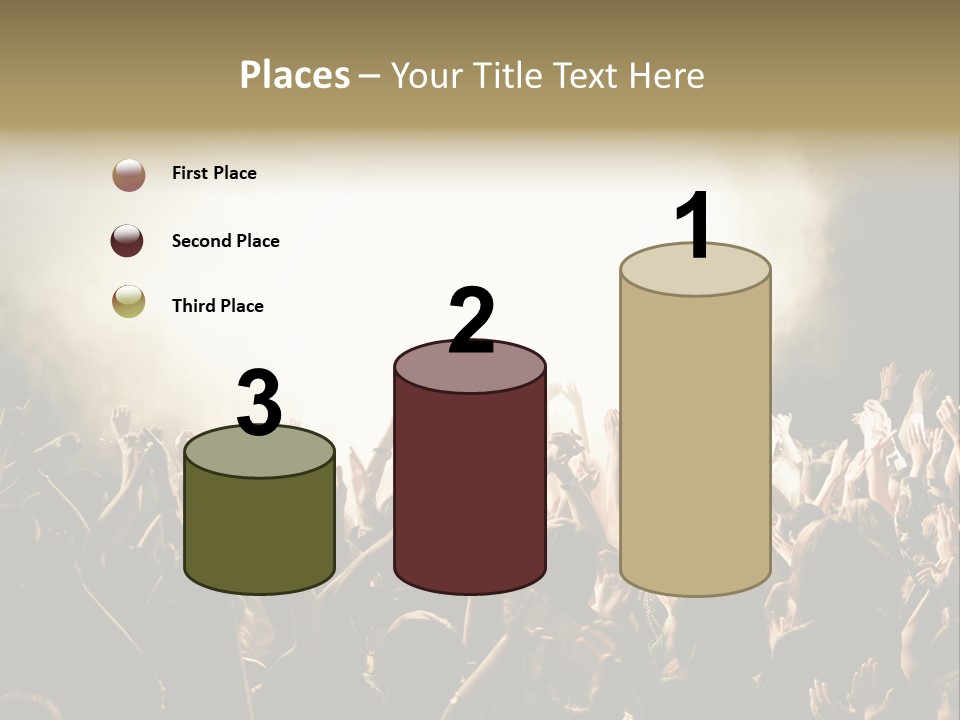 Human Hand Art Group Of People PowerPoint Template