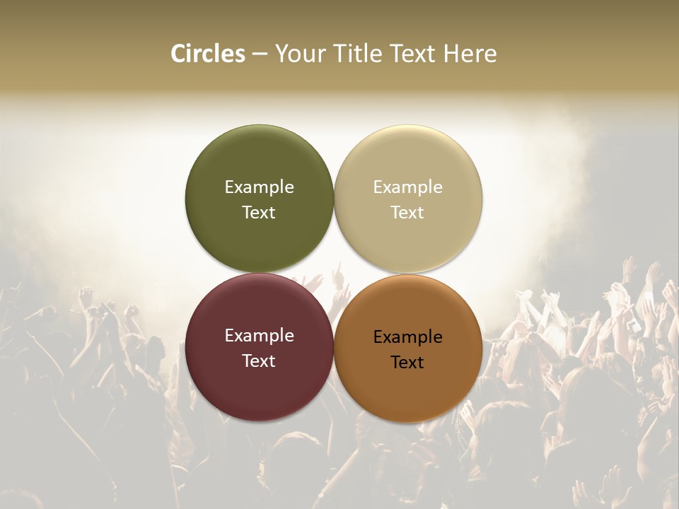 Human Hand Art Group Of People PowerPoint Template