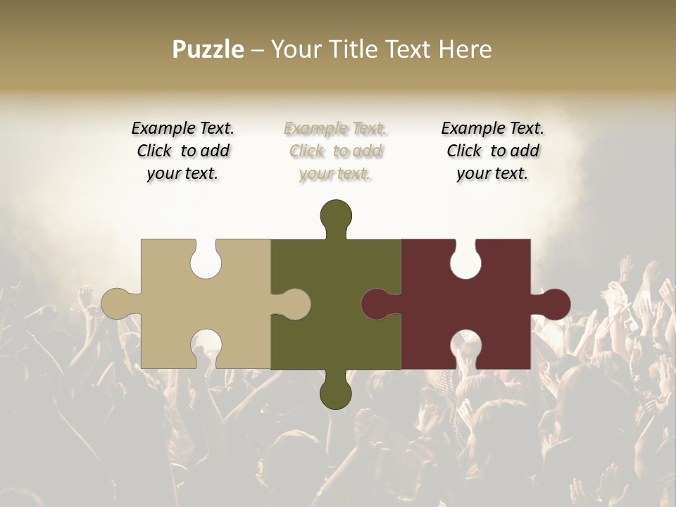 Human Hand Art Group Of People PowerPoint Template