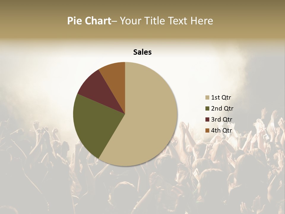Human Hand Art Group Of People PowerPoint Template