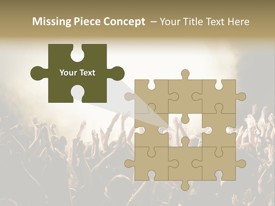 Human Hand Art Group Of People PowerPoint Template