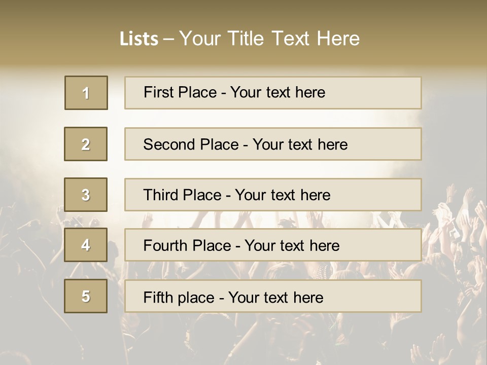 Human Hand Art Group Of People PowerPoint Template