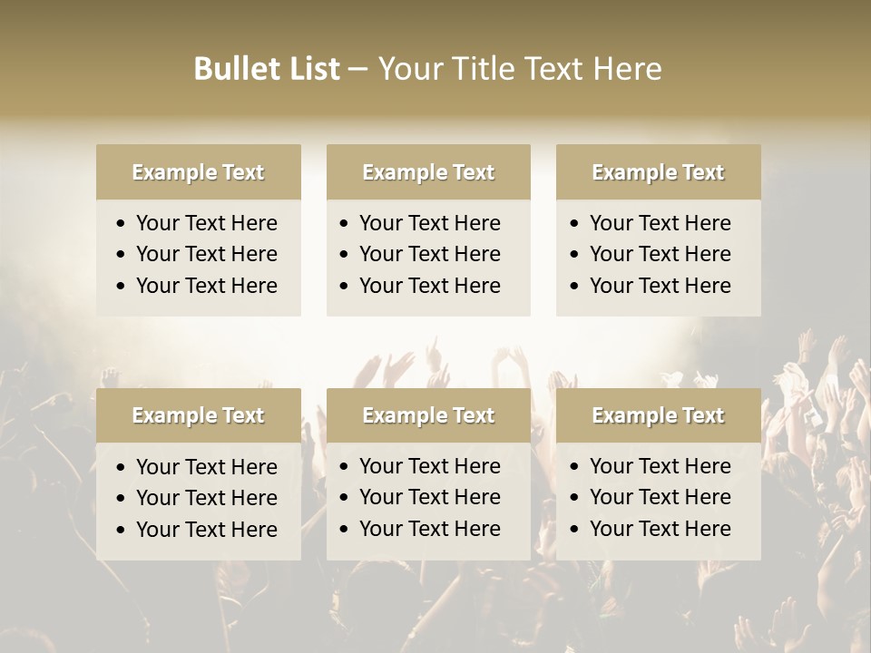 Human Hand Art Group Of People PowerPoint Template
