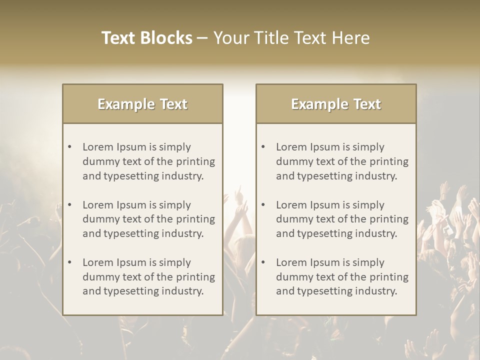 Human Hand Art Group Of People PowerPoint Template