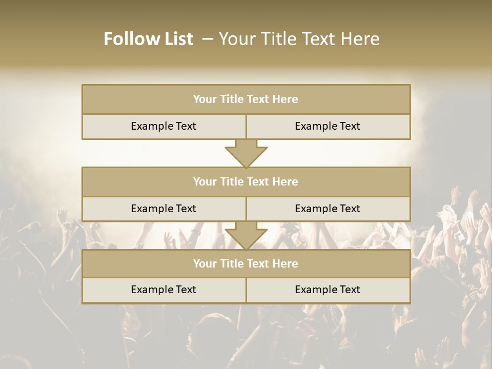Human Hand Art Group Of People PowerPoint Template