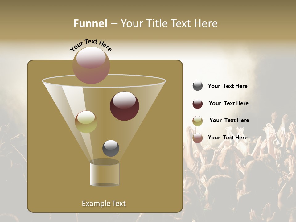 Human Hand Art Group Of People PowerPoint Template