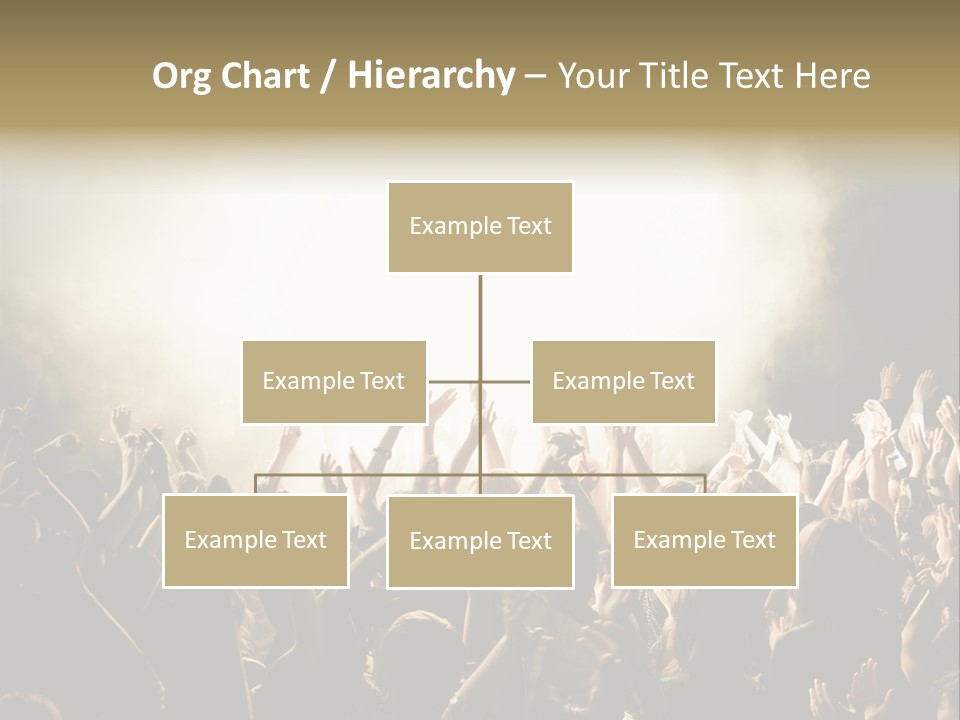 Human Hand Art Group Of People PowerPoint Template
