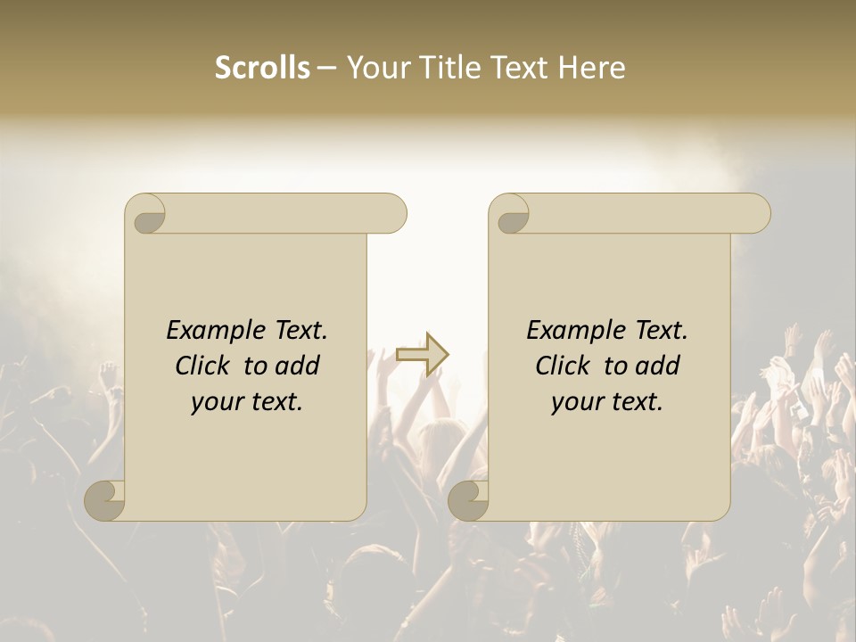 Human Hand Art Group Of People PowerPoint Template