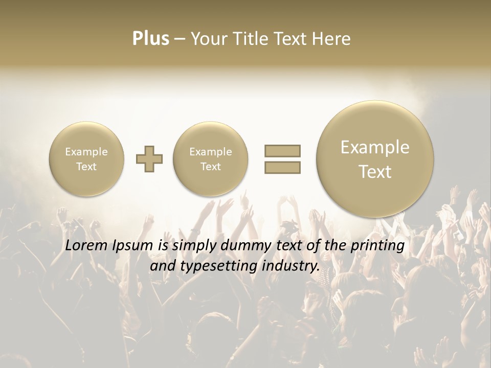 Human Hand Art Group Of People PowerPoint Template