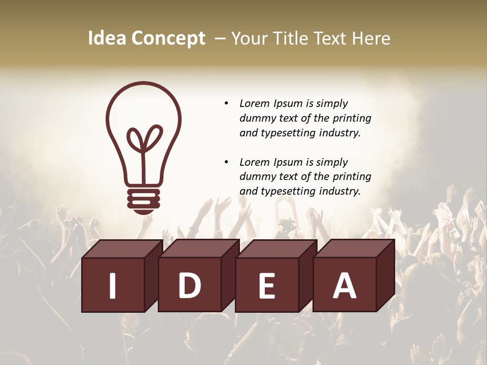 Human Hand Art Group Of People PowerPoint Template