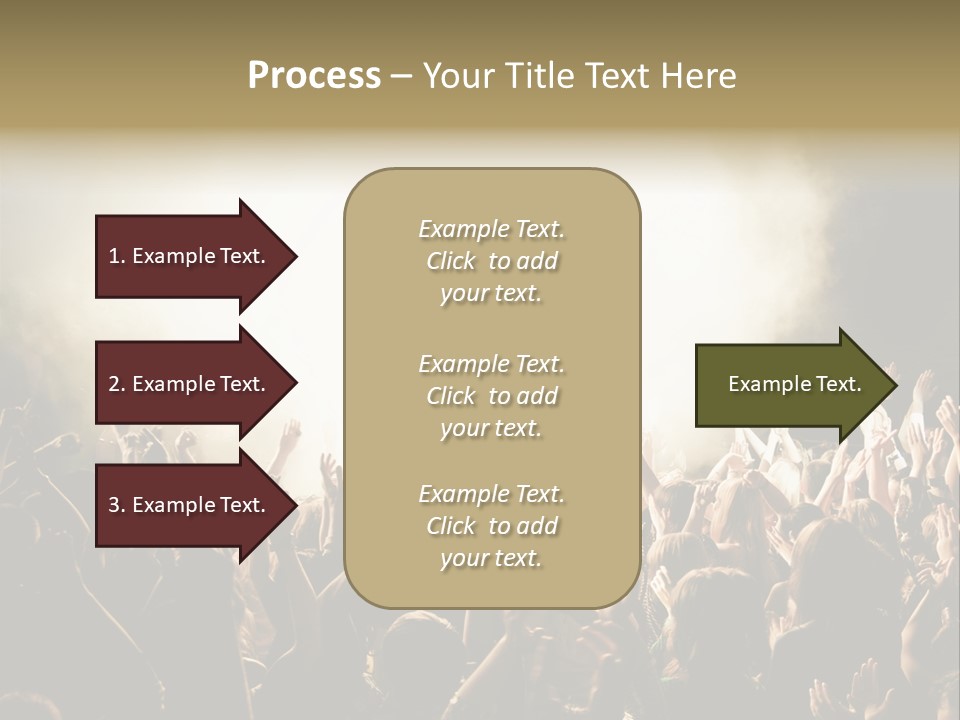 Human Hand Art Group Of People PowerPoint Template