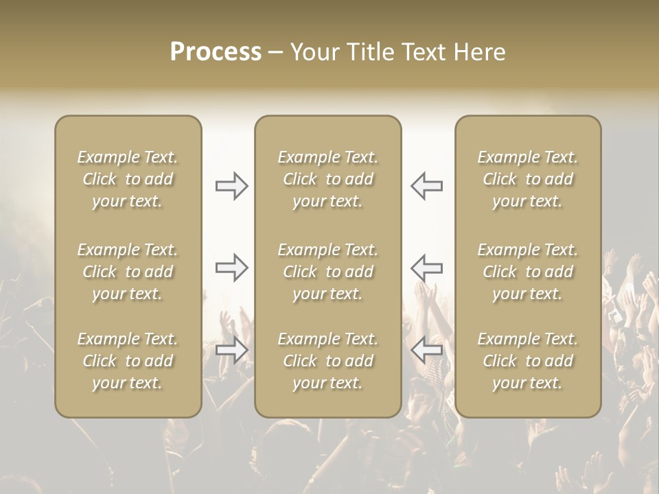 Human Hand Art Group Of People PowerPoint Template