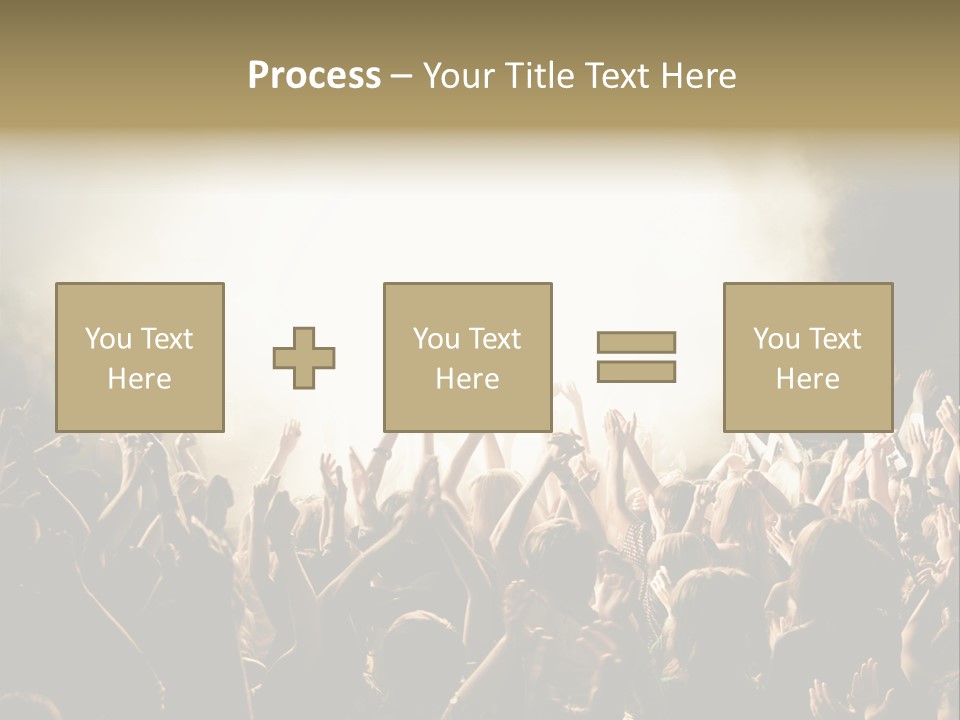 Human Hand Art Group Of People PowerPoint Template