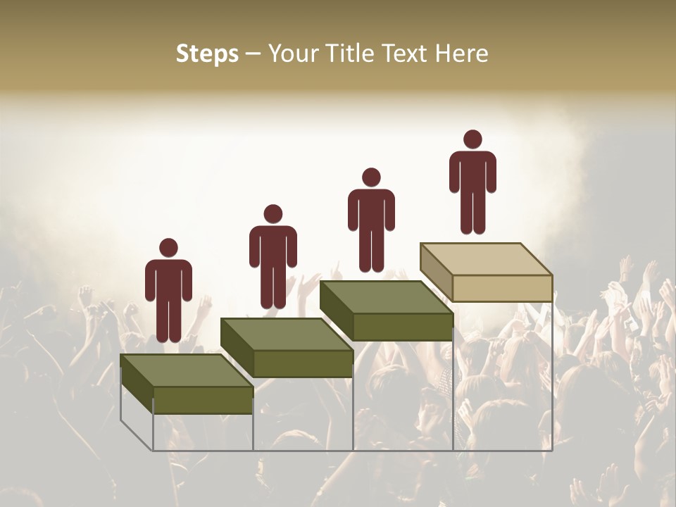 Human Hand Art Group Of People PowerPoint Template