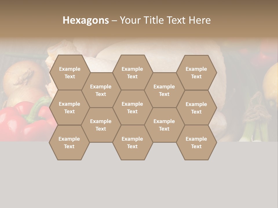 Pepper Dinner Group PowerPoint Template