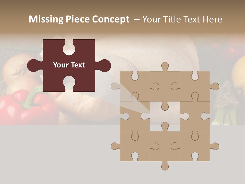 Pepper Dinner Group PowerPoint Template