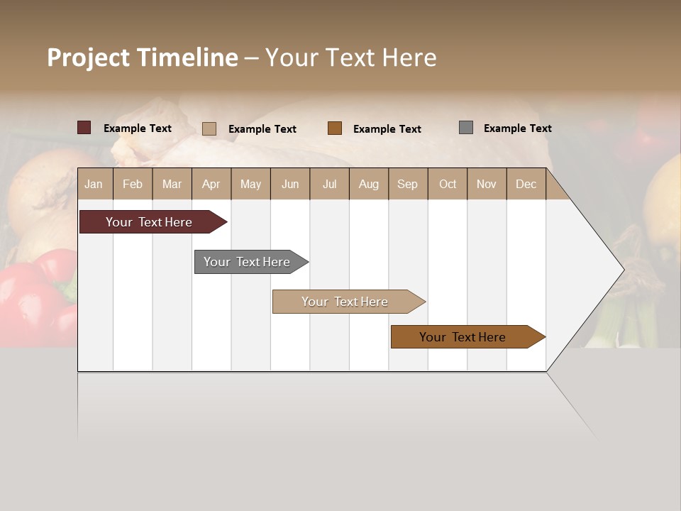 Pepper Dinner Group PowerPoint Template