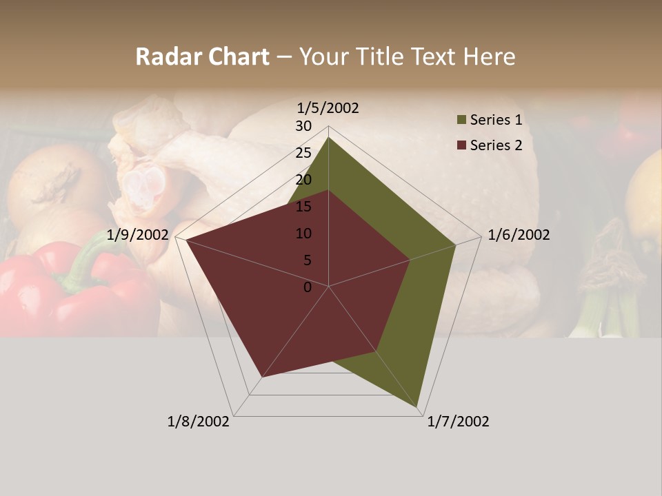 Pepper Dinner Group PowerPoint Template