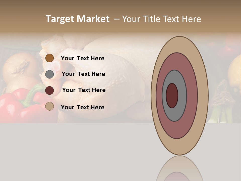 Pepper Dinner Group PowerPoint Template