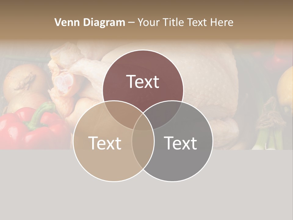 Pepper Dinner Group PowerPoint Template