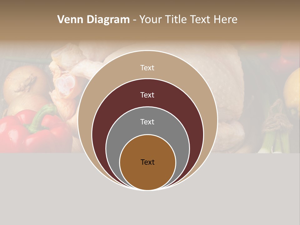 Pepper Dinner Group PowerPoint Template