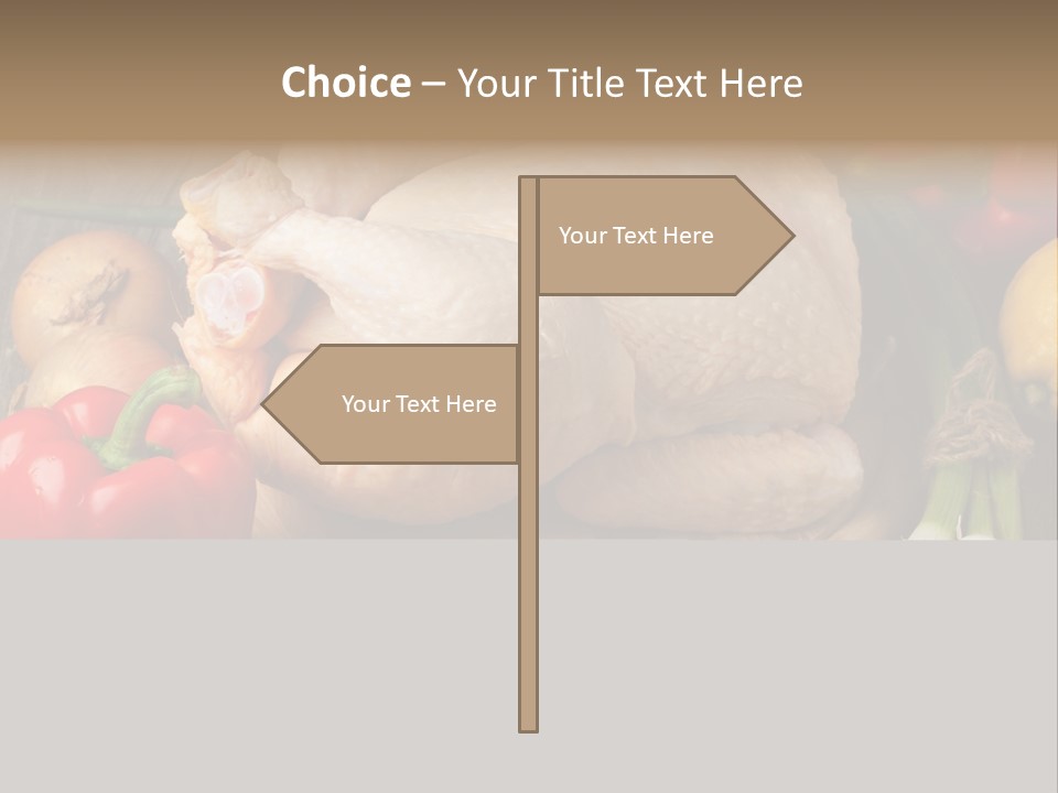 Pepper Dinner Group PowerPoint Template