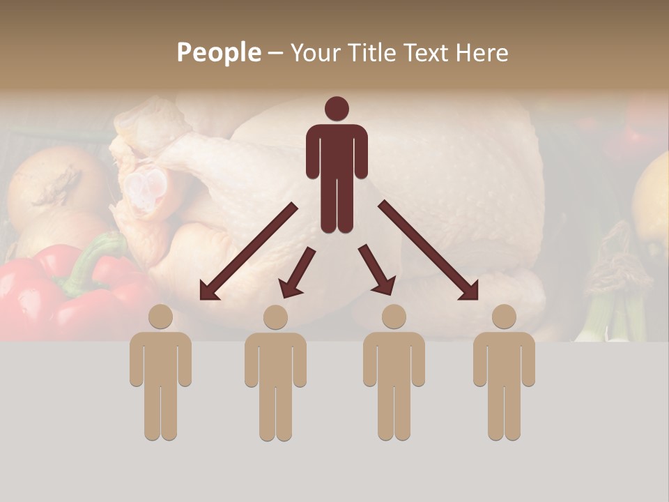 Pepper Dinner Group PowerPoint Template