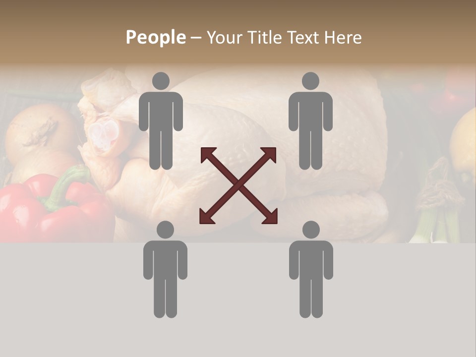 Pepper Dinner Group PowerPoint Template