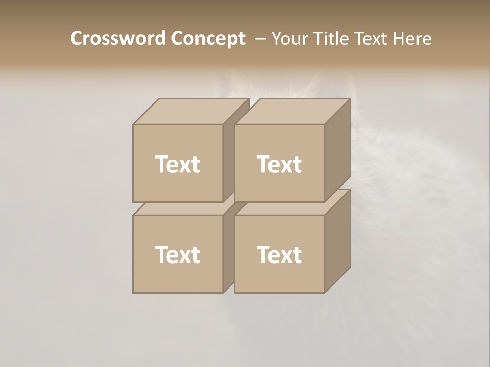 A Wolf Is Shown In This Powerpoint Presentation PowerPoint Template