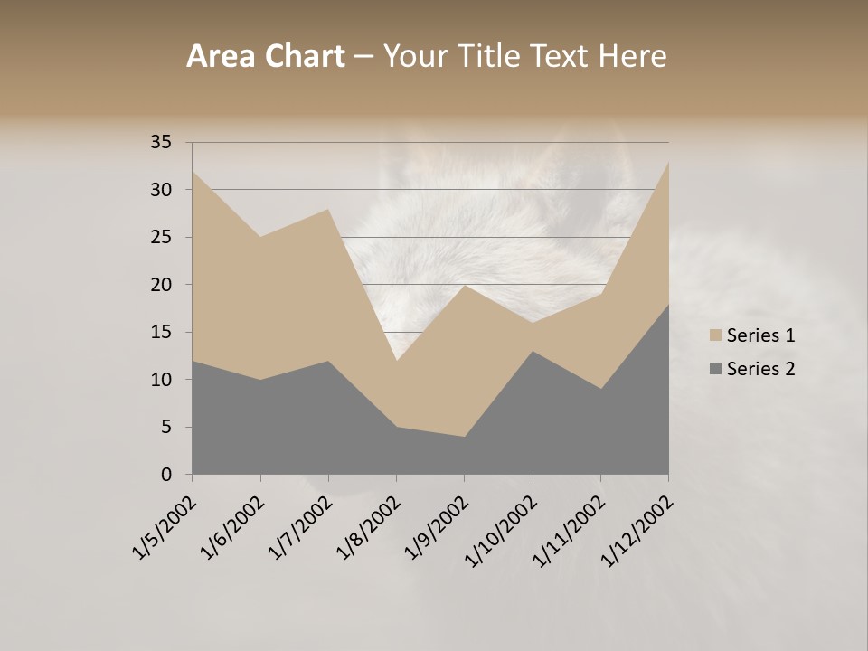 A Wolf Is Shown In This Powerpoint Presentation PowerPoint Template