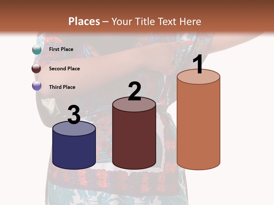 Healthy Overweight Flexing PowerPoint Template