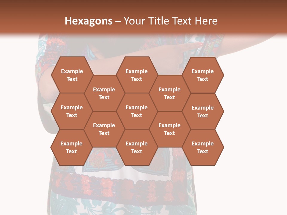 Healthy Overweight Flexing PowerPoint Template