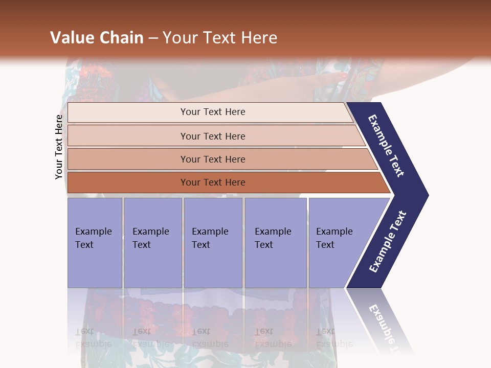 Healthy Overweight Flexing PowerPoint Template