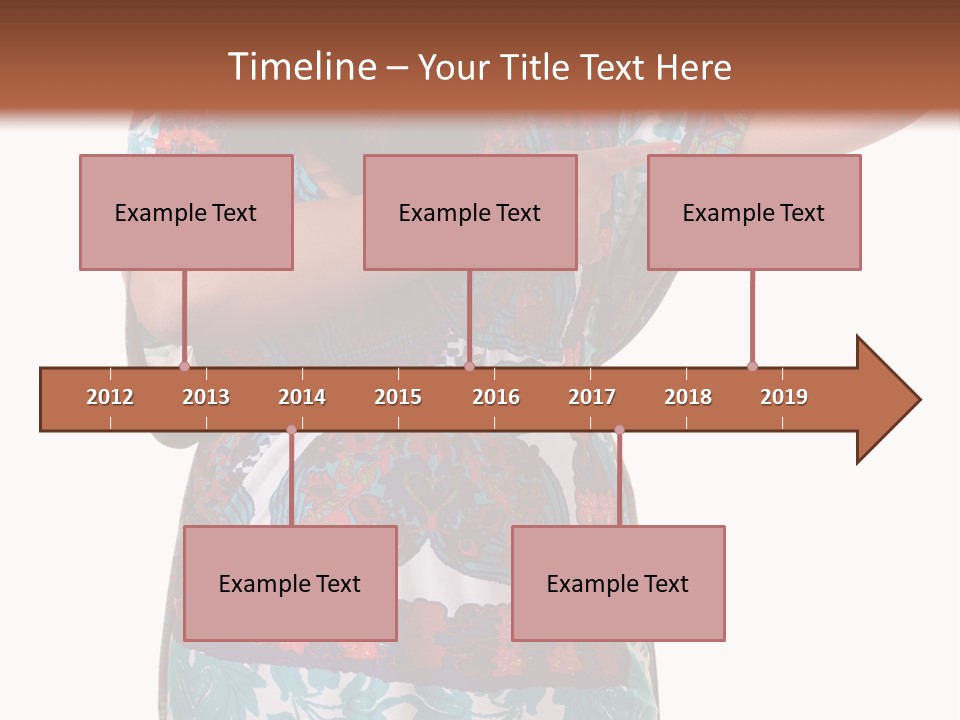 Healthy Overweight Flexing PowerPoint Template
