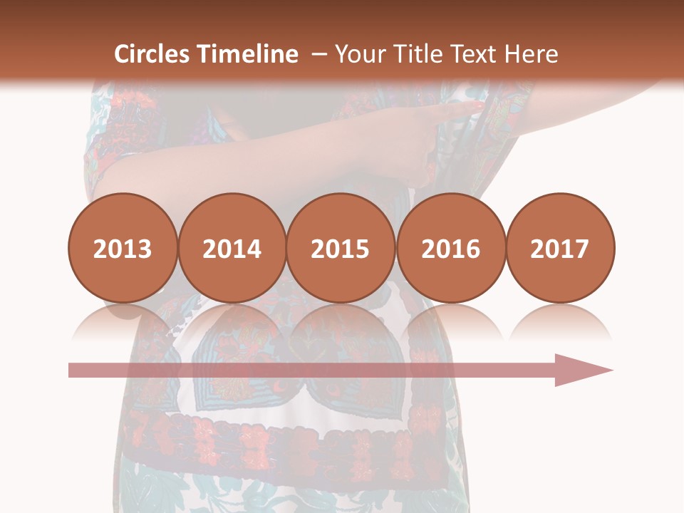 Healthy Overweight Flexing PowerPoint Template