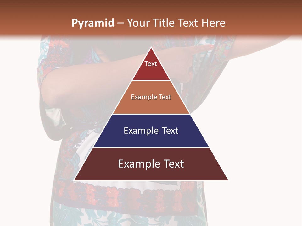 Healthy Overweight Flexing PowerPoint Template