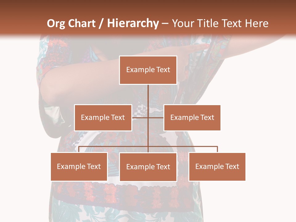 Healthy Overweight Flexing PowerPoint Template