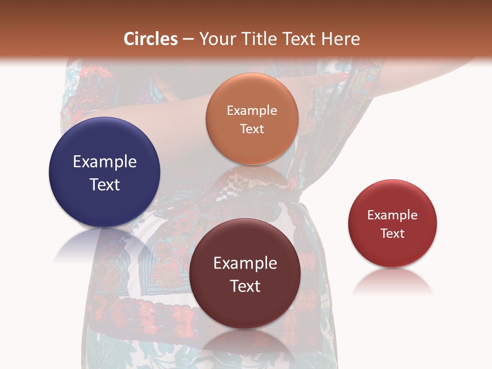 Healthy Overweight Flexing PowerPoint Template