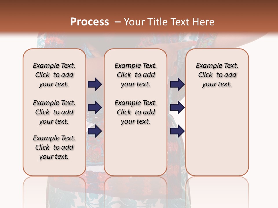 Healthy Overweight Flexing PowerPoint Template